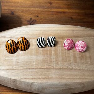 Vintage Set of 3 earrings